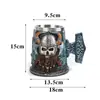 Suministro de Comercio Exterior Abastecimiento Transfronterizo Vikingo Creativo Oráculo Taza de Cerveza Taza Grande de Agua Taza de Acero Inoxidable