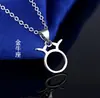 Colar Constelação Moda Coreana Pingente Joia de Temperamento Suprimento de Comércio Exterior Colar Cobre Coreano Galvanizado Ornamentos de Coração para Meninas