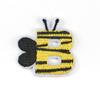 Adesivos de Bordado Doku 26 Letras Inglesas Pinyin Animal Patch Autoadesivo Adesivos Acessórios para Roupas Diário DIY Adesivos de Tecido