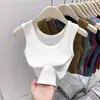 Camisole Esportiva Dopamina Estilo Europeu para Mulheres, Adequada para Primavera e Verão, Pode Ser Usada como Peça Externa ou Camada Base, Esconde os Seios Laterais, Design Canelado, Costas Bonitas