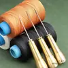 Kit de Ferramentas Furador para Reparo de Sapatos, Máquina de Costura Manual, Furador Agulha para Cabedal de Sapato, Agulha de Crochê para Solas