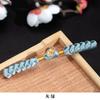 Hebillas de Placa Botones de Han Dinastía China Botones de Hilo Trenzado Retorcido Botones Tejidos a Mano Accesorios Decorativos Cheongsam