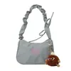 Bolso Avanzado Bajo el Brazo Ins Bolso de Nicho Bolso de Estudiante Chica Bolso Pequeño 2024 Nuevo Bolso de Nube Plegado Bolso de Hombro