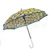 Guarda-chuva de Cabo Longo para Homem de Negócios Guarda-chuva de Golfe Grande Reto Duplo Automático Guarda-chuva Quadrado Impresso com Logo Presente