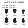 Accesorios para Auriculares Tres Capas Auriculares de Silicona Accesorios para Auriculares de Silicona Tapa de Silicona Lista para Usar Color Negro Blanco Transparente