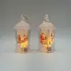 Lámpara de Viento Pequeña Transparente de Producto Nuevo LED Vela Digital Venta Caliente Transfronteriza Lámpara de Viento Pequeña Transparente Luz de Noche