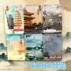 Pontos Turísticos Famosos e Sítios Históricos por Todo o País Xiaohongshu Areia Movediça Quatro Estações Ímãs de Geladeira Souvenirs Magnéticos Culturais e Criativos Presentes de Viagem