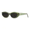 Nuevas gafas de sol para mujer con un toque de alta gama, protección UV, populares en Xiaohongshu, gafas de sol polarizadas de ojo de gato de moda estilo coreano