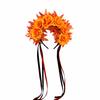 Transfronterizo Nuevo Vintage Cos Hebilla de Flor en la Cabeza Accesorios para el Cabello de Flores Artificiales Baile de Halloween Banda para la Cabeza de Fiesta de Carnaval