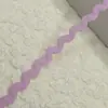 En stock 5mm Color Sólido Ola Forma de S Borde Curvo con Cinta de Encaje Accesorios de Boda Cortina Sombrero Ropa para Niños Accesorios de Ropa