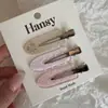 Pinza para el Cabello con Forma de Corazón Dulce de Pedrería Estilo Coreano, Pinza para Flequillo Lateral, Pinza Linda que No Deja Marca, Pasador, Set de Accesorios para el Cabello