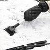 Guantes de coche cálidos pala quitanieves de invierno multifunción quitanieves y descongelación más algodón raspado de hielo y deshielo pala quitanieves retráctil