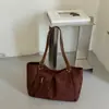 Bolsa Tote Patchwork Color Block da Moda para Mulheres, Grande Capacidade, para o Trabalho, Bolsa de Ombro Único, Novo Estilo 2026, Bolsa de Axila Simples de Nicho