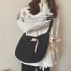 Bolsa de lona workwear de nicho Corea del Sur bandolera femenina Harajuku japonés estudiante universitario clase mochila escolar bolso de hombro estilo universitario