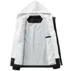 Jaqueta com Capuz Personalizada para Uso Externo, Nova Tendência Marca Primavera/Outono 2026, Estilo Japonês, Caimento Solto, Falso Duas Peças, Fornecimento Transfronteiriço