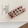 Nuevos Accesorios para el Cabello de Moda para Mujeres, Pinza de Resorte de Acetato Acrílico Estilo Coreano, Pasador Sencillo para la Parte Trasera de la Cabeza, Pinza para el Flequillo