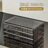 Caja de Almacenamiento de Joyería, Transparente, Multicapa, Gran Capacidad, para Organizar Anillos, Pendientes, Aretes, Accesorios de Escritorio para Tocador