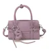 Bolso de Mano de Moda Vintage de Alta Gama Estilo Coreano Nuevo Primavera 2026 para Mujer, Bolso Versátil de Hombro y Cruzado con Diseño Único