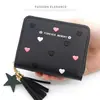 2023 Nova Linda Menina Compacta Mini Multifuncional Exquisita Casual Pequena Carteira de Moedas Porta-Cartões Pequeno