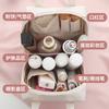 Bolsa Cosmética de Concha Personalizada de Fábrica Oemodm con Alta Apariencia y Gran Capacidad Bolso de Mano Bolsa para Productos de Cuidado de la Piel Cosméticos con Logotipo Personalizado