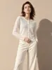 Suéter de punto lavable a máquina, cárdigan de cachemira, jersey de cuello redondo, prenda base, suéter de manga larga para mujer, nueva colección otoño/invierno 2026