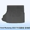 Adequado para Ford Mustang 2025 Tapetes de Chão e Tapete de Porta-Malas 3D para Todas as Condições Climáticas em Material TPE
