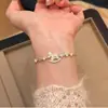 Nuevas Pulseras Exquisitas y de Moda Rellenas de Circonita para Otoño e Invierno, Joyería de Lujo Ligero Versátil de Gama Alta Personalizada al por Mayor