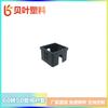 Fabricante en stock buje de tubo de plástico negro de 60 vueltas y 50 vueltas para muebles, equipamiento deportivo, buje de ajuste de tubo de acero inoxidable