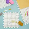 Tablero de Tejer Eva Amazon Grid, un Tablero de Bloqueo de Tejer Súper Grueso para Proyectos de Crochet