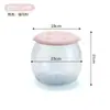 Banqueta Multifuncional de Armazenamento Caixa de Armazenamento Transparente Empilhável Portátil Recipiente para Armazenamento de Brinquedos de Pelúcia Banqueta Externa