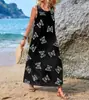 Vestido Casual sin Mangas con Estampado Bohemio para Mujer de Tienda Independiente de Amazon 2024