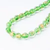 Pulsera de cuentas de vidrio con lámina de plata colorida y polvo de oro, accesorios para pulseras, joyería hecha a mano DIY, componentes de pulseras, cuentas sueltas al por mayor