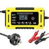 Cargador de Batería de Plomo-Ácido Inteligente de Pulso 12V6A 110 Voltaje Amplio para Coche y Motocicleta, Venta al por Mayor