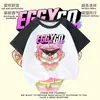 Conjunto de Camisetas de Manga Corta Estilo Magia de Fiesta de Eggman para Niñas, Top Infantil de Media Manga a la Moda de Verano, Atuendo de Verano para Niñas