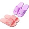 Nuevas Pantuflas Bomei Q67 para Mujer Verano Nuevas para Interior del Hogar y Uso Exterior Suela Gruesa Sensación de Ponerse Fácilmente Transpirables Suela Suave Pantuflas para Mujer