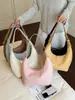 Bolso de Oficina de Moda para Viajes de Commute para Mujer 2026 Verano Nuevo Bolso Cruzado Casual Gran Capacidad Color Sólido Elegante Bolso Dumpling