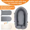 2026 Nuevo Modelo Asiento de Seguridad para Perros Pequeños en el Control Central del Interior del Coche Cama para Mascotas en el Coche Cama para Perros Mascotas en el Coche