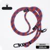 Cordón para teléfono móvil transfronterizo cruzado ajustable para colgar del cuello 8 mm cuerda antipérdida cadena para teléfono móvil junta bandolera venta al por mayor de fábrica