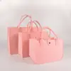 Bolsas de fieltro con logo personalizado, Bolsas de mano para el trabajo, Artículos de uso diario, Bolsas de regalo para eventos, Hechas a medida con impresión de logo
