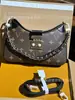 Casa del Burro Bolso Nuevo para Croissant Bolso Cruzado Clásico para Mujer Bolso de Mensajero de Piel Genuina Bolso de Moda Casual Estampado para Mujer Bolso en Relieve