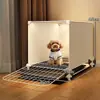 Envío Gratis en el Nuevo Tipo de Jaula para Perros Pequeños, con Una Habitación, Una Sala de Estar, Un Baño, Espacio Amplio, Inodoro Separado, Casa para Perros, Villa de Lujo