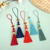5cm nube auspiciosa borla fleco estilo chino accesorios para ropa marcapáginas colgante hecho a mano DIY colgante de abanico colgante de linterna venta al por mayor