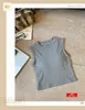 Camiseta térmica sem mangas de gola alta escovada com bojo embutido, camada base lisa de cor sólida slim fit para outono e inverno