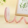 Cinta de Poliéster-Algodón Mate Coreana de Doble Cara de 1 cm Accesorios para el Cabello Lazo Accesorios para Ropa Hecho a Mano DIY Cinta Empaque