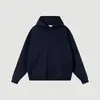 Sudadera con capucha informal de forro polar con bucles grandes de 380 g, talla grande, moderna, cómoda, versátil, estilo unisex