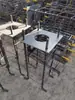 Poste de monitoreo de alumbrado público partes empotradas Base de estructura de acero Puente de ferrocarril de alta velocidad partes empotradas Puede ser placa de acero Tornillos