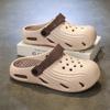 Zuecos de Pareja Estilo Nuevo, Sandalias Cómodas de Doble Uso, Pantuflas Transpirables para Viajes de Verano, Zapatos de Playa Antideslizantes, Directo del Fabricante