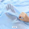 Tela de gasa no transparente falda de verano con caída tela para ropa forro entretela falda de gasa negra blanca tela para manualidades