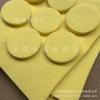 67 * 8 mm esponja redonda de pulpa de madera y algodón para lavar la cara, esponja limpiadora, esponja facial delicada de PVA con agujeros grandes