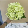 Hortensia de Tallo Único con Hojas Hortensia Artificial Boda Pequeña Floral Hortensia Arreglo Floral de Borde de Carretera Ramo de Flores Artificiales Decoración